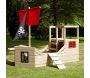 Cabane bateau pirate Galleon en bois - 7