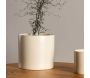 Cache pot en grès Sane 18x17cm - VENTURE HOME