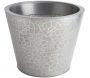 Cache pot en zinc brossé (Lot de 3) - AUBRY GASPARD