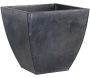 Cache pot en zinc noir (Lot de 3) - AUBRY GASPARD