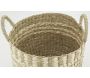 Cache-pots en jonc de mer naturel tressé (lot de 3) - 59,90