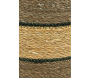 Cache-pots en jonc naturel et brun - 64,90
