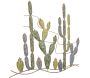 Cadre en métal Cactus 90 x 2.5 x 64 cm - 7