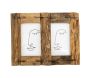 Cadre photo 10x15cm en bois recyclé