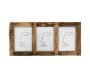 Cadre photo 18x24cm en bois recyclé