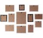Cadres photos en bois Bonheur (Lot de 12) - CMP-2185