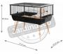 Cage Neo nigha pour petits rongeurs 36 cm - 9