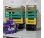 Cagette en métal coloré (Lot de 2) - 8