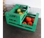 Cagette en métal coloré (Lot de 2) - BAZARDELUXE