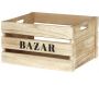 Cagettes en bois Bazar (Lot de 3) - 5