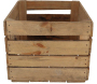 Caisse en bois de pin et épicéa Vintage 42 x 51 x 30 cm - 14,90