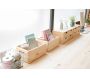 Caisse en bois de rangement - 10,32