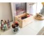 Caisse en bois de rangement - 19,92