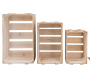 Caisse en bois vieilli (Lot de 3) - 5