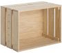 Caisse en pin massif modulable Home box