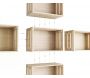Caisse en pin massif modulable Home box - 27,92