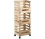 Caisse de rangement sur roulettes Evolution (Lot de 3)