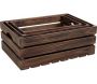Caisses en bois vieilli (Lot de 3) - AUBRY GASPARD