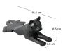 Cale porte chat en fonte - ESS-0319