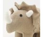 Cale-porte dinosaure en coton beige - 5