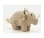 Cale-porte dinosaure en coton beige - AUBRY GASPARD