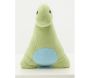 Cale-porte dinosaure en coton vert - 14,90