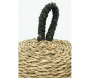Cale porte en jonc naturel et noir - 11,90