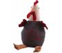 Cale-porte poule en velours Home sweet home 27 cm