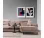 Canapé d'angle en tissu beige Frido angle droit - 8