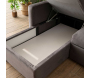 Canapé d'angle convertible avec rangement Kado - 6