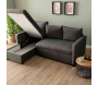 Canapé d'angle convertible avec rangement Kado - 1099