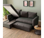 Canapé d'angle convertible avec rangement Kado - 5