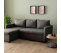 Canapé d'angle convertible avec rangement Kado - HANAH HOME