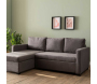 Canapé d'angle convertible avec rangement Kado - HANAH HOME