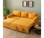 Canapé d'angle convertible avec rangement Kado - 5