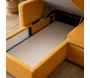 Canapé d'angle convertible avec rangement Kado - 6