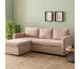 Canapé d'angle convertible avec rangement Kado - HANAH HOME