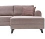 Canapé d'angle convertible en tissu Belen - 7