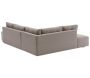 Canapé d'angle convertible en tissu Manama - 879