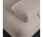 Canapé d'angle en crème tissu Nice L - 7