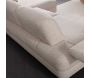 Canapé d'angle en crème tissu Nice L - 7