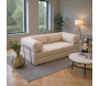Canapé chauffeuse 3 places en chenille Comfort - HANAH HOME