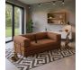 Canapé chauffeuse 3 places en chenille Comfort - HANAH HOME
