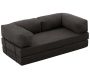 Canapé chauffeuse 3 places en chenille Comfort