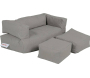 Canapé enfant avec poufs intérieur extérieur Kids