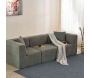 Canapé 3 places en tissu Raks - HANAH HOME