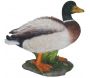 Canard colvert en résine 29 cm