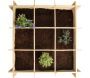 Carré potager en bois 1 mètre - 