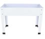 Carré potager en métal blanc - 33,90