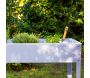 Carré potager en métal blanc - ESSCHERTS GARDEN